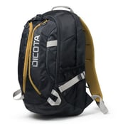 Dicota Active Laptop Backpack 14-15.6inch Black/Yellow D31048