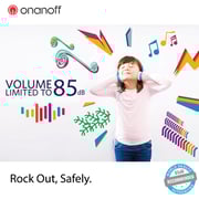 Onanoff BPEXFDBLUE01K BuddyPhones Explore Foldable Headset Blue