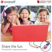 Onanoff BPEXFDBLUE01K BuddyPhones Explore Foldable Headset Blue