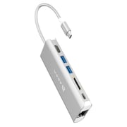 Adam Elements AAPADHUBA01SL 6 Port Universal Hub Silver