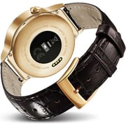 Huawei Watch W1 Smart Watch – Gold Case/Brown Leather Band