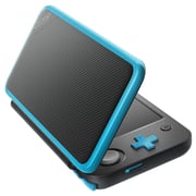 Nintendo 2DSXL Gaming Console Black/Turquoise + 2 Games