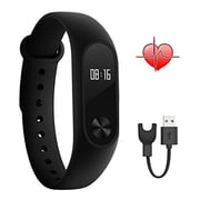 Xiaomi Mi Band 2 Smart Fitness Band Black - XMSH04HM