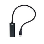 Port Design 900126 USB Type C To RJ 45 Converter Black