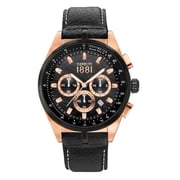 Cerruti 1881 CRWA150SRB13BK Veliero Ii Mens Watch