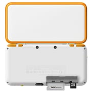 Nintendo 2DSXL Gaming Console Orange/White + 2 Games
