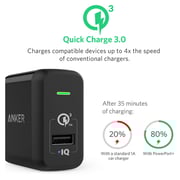 Anker Powerport Plus Wall Charger Black - A2013K11