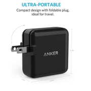 Anker Powerport Plus Wall Charger Black - A2013K11