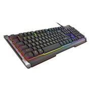 Genesis RHOD 400 RGB Gaming Wired Keyboard Black