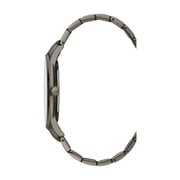 Kenneth Cole Genuine Diamonds Watch For Men with Gun Stainless Steel Bracelet
