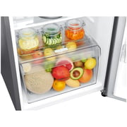 LG Top Mount Refrigerator 260 Litres GRC312SLBN, NatureFRESH™, Linear Cooling, Fresh 0 Zone