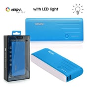 Wesdar Power Bank 8000mAh Blue - S6