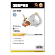 Geepas Hand Mixer GHM43012