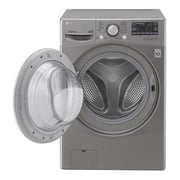 LG 13 kg Washer 8 kg Dryer F0K6DMK2S2, TurboWash™, 6MotionDD, Tempered Glass Door