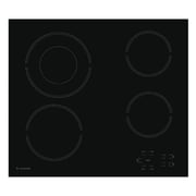 Ariston 60cm Built-In Electric Ceramic Hob with 4 Cooking Zones, Touch Control, and Residual Heat Indicators – HR602BA