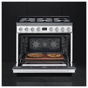 Smeg 6 Gas Burner Cooker CPF9GMWH