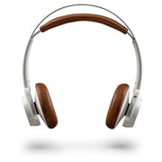 Plantronics BackBeat Sense Wireless Headphones With Mic White/Tan 20374901