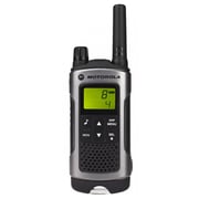 Motorola TLKRT80 P14MAB03A1AW Walkie Talkie Grey Twin Pack & Charger