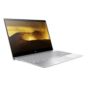 HP ENVY (2017) Laptop - 8th Gen / Intel Core i5-8250 / 13.3inch FHD / 256GB SSD / 8GB RAM / Shared Intel UHD 620 Graphics / Windows 10 / Silver / Middle East Version - [13-AD104NE]