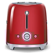 Smeg Toaster 4 Slice Red TSF02RDUK