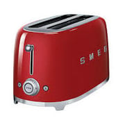 Smeg Toaster 4 Slice Red TSF02RDUK