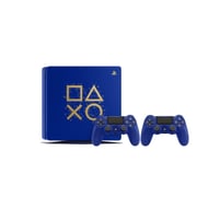 Sony PlayStation 4 Slim Console 500GB Days of Play Limited Edition Blue - Middle East Version + DualShock 4 Controller Blue