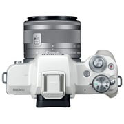 Canon EOS M50 Mirrorless Digital Camera White With EF-M 15-45mm f/3.5-6.3 IS STM Lens