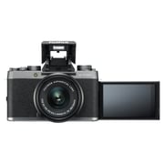 Fujifilm X-T100 Mirrorless Digital Camera Dark Silver With XC 15-45mm f/3.5-5.6 OIS PZ Lens