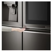 LG InstaView Door-in-Door Side By Side Refrigerator 889 Litres GRX39FTKHL, Hygiene FRESH+™, Inverter Linear Compressor