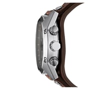 Fossil CH2565 Coachman Chronograph Brown Leather Men Watch