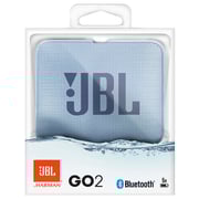 JBL GO2 Portable Bluetooth Speaker Cyan