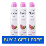 Dove Go Fresh Pink Women 150ml - Buy 2 Get 1 Free