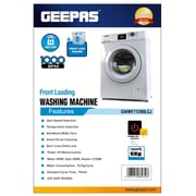 Geepas Front Load Washer 7 kg GWMF71200LCJ