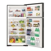 ثلاجات هيتاشي بفريزر علوي 820 لتر RV820PUK1KBSL