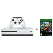 Microsoft Xbox One S 1TB Gaming Console White + Rocket League DLC Game