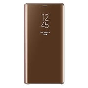 Samsung Clear View Standing Case Brown For Galaxy Note 9