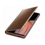 Samsung Clear View Standing Case Brown For Galaxy Note 9