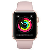 Apple Watch Series 3 GPS - 38mm Gold Aluminium Case with Pink Sand Sport Band