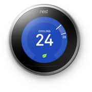 Nest Learning Thermostat 3rd Gen. Stainless Steel T3007AE