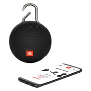 JBL CLIP 3 Waterproof Portable Bluetooth Speaker Black