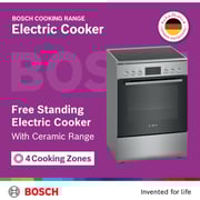 Bosch 4 Zones Electric Cooker HKQ38A150M