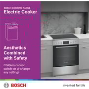 Bosch 4 Zones Electric Cooker HKQ38A150M