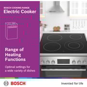 Bosch 4 Zones Electric Cooker HKQ38A150M
