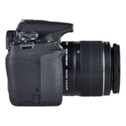Canon EOS 2000D DSLR Camera Black With 18-55mm IS II Lens + 75-300mm III Lens
