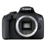 Canon EOS 2000D DSLR Camera Black With 18-55mm IS II Lens + 75-300mm III Lens