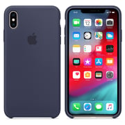 Apple Silicone Case Midnight Blue For iPhone XS