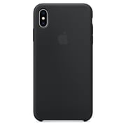 Apple Silicone Case Black For iPhone XS Max