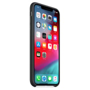 Apple Silicone Case Black For iPhone XS Max