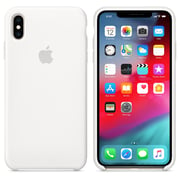 Apple Silicone Case White For iPhone XS Max