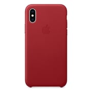Apple Leather Case Product Red For iPhone XS Max